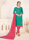 Green Color Readymade Rahul NX Maahi South Cotton Salwar Suit 1002