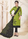 Mehandi Rahul NX Maahi Cotton Readymade Designer Salwar Suit 1004
