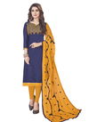 Blue Color Rahul NX Maharani Cotton Embroidery Salwar Suit 1005