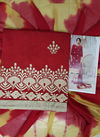 Cream Modal Silk Rahul NX Mango Jaipuri Printed Salwar Suit 1003