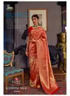 Red RajTex Kumbhi Silk Soft Weaving Silk Work Designer Saree 145004