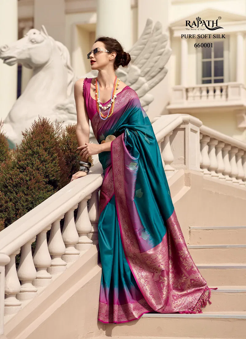  White Mango By Rajpath Soft Silk With Zari Weaving Saree Wholesale Online Catalog