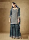 Rama Colour Gulzar By Utsav Embroidered Wedding Wear Readymade Suits Orders In India RF27574