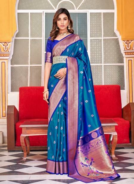 Hansika Paithani By Rajpath Wedding Soft Peshwai Paithani Silk Saree Online Wholesale