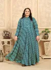Rama Colour Plus Size Vol 2 By Moksh Premium Rayon Long Kurti With Pocket Catalog 8625