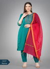 Aradhana Cotton Magic Slub Kurti Bottom With Dupatta Catalog