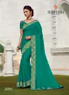 Rama Subhash Spash vol4 Embroidery Butti Work Designer Heavy Partwear Saree with Satin Blouse 32506