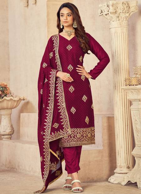 Rani Colour Aeva Wedding Wear Salwar Suits Catalog 118 B