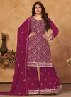 Rani Colour Anjubaa Vol 10 Wedding Wear Wholesale Georgette Suits Catalog 10104