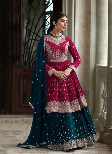 Rani Colour Ashirwad 9430 By Rahi Fashion Wedding Salwar Suits Catalog 9430 B