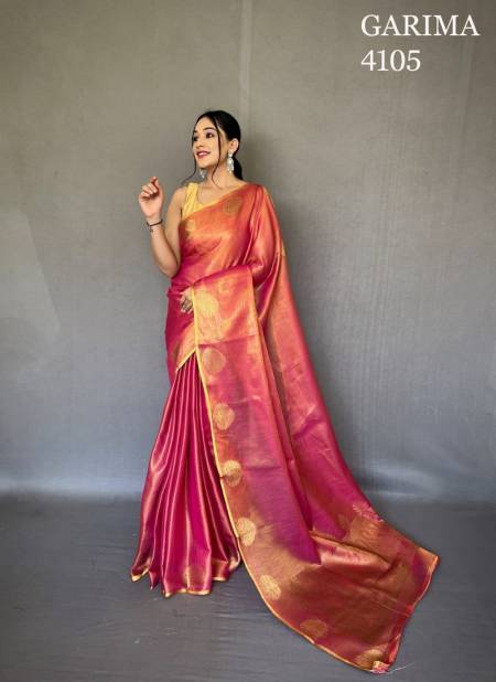 Rani Colour Garima By Fashion Lab Silk Saree Catalog 4105