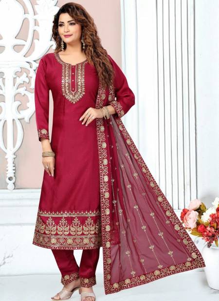 Rani Colour Ikaaya Readymade Wholesale Designer Salwar Suits Catalog 849