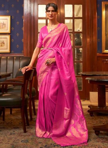 Rani Colour Kazel Silk Wholesale Festive Wear Silk Saree Catalog 231005