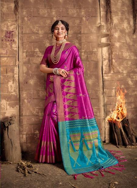 Rani Colour Mayur By Fashion Lab Silk Saree Catalog 105