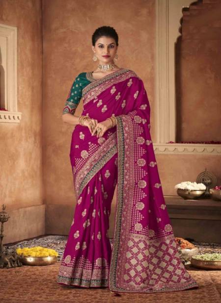 Rani Colour Meera 1 By Anmol Wedding Sarees Catalog 7006