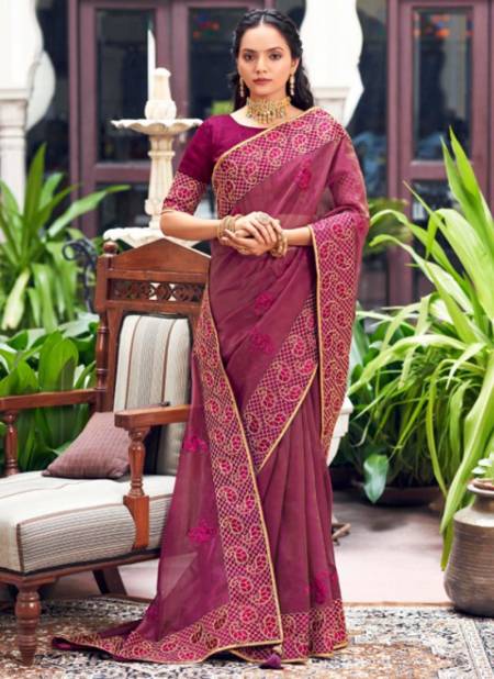 Rani Colour Meera Festive Wear Wholesale Designer Sarees 1604