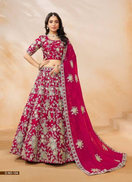 Rani Colour Mehvisha Vol 1 Art Silk Wedding Wear Lehenga Choli Wholesalers In India 104