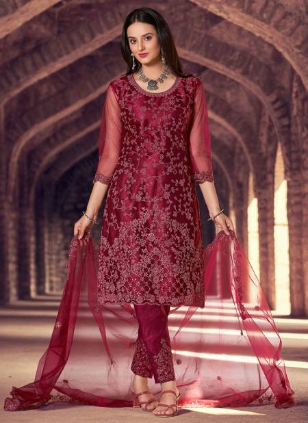 Rani Colour Naimat Wedding Wear Wholesale Designer Salwar Suit Catalog 105