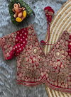 Rani Colour Pooja 5 By Ruhi Fashion Faux Georgette Bridal Wedding Blouse Catalog G