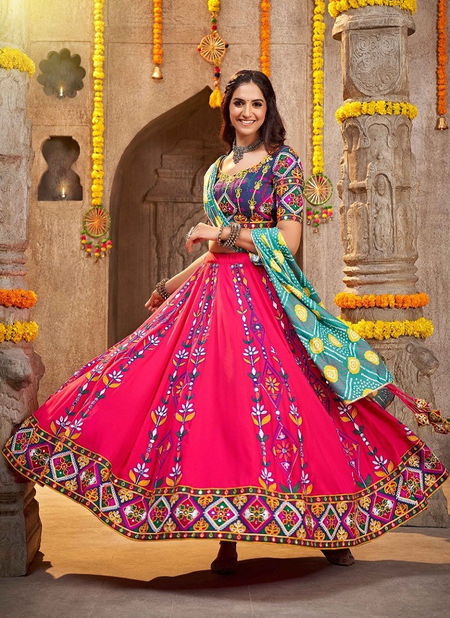 Rani Colour Raas Vol 7 By Khushboo Designer Lehenga Choli Catalog 2337 Catalog