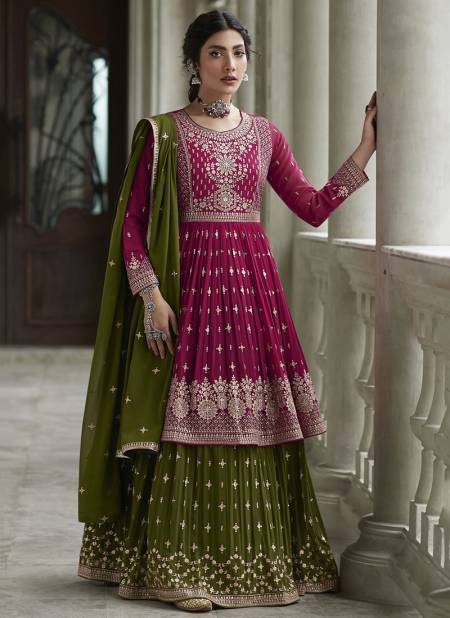 Rani Colour Radhika By Anbazaar 9428 To 9432 Designer Salwar Suits Catalog 9428 Catalog