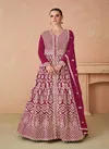 Rani Colour Rimsha Silver By Gulkayra Georgette Readymade Suits Suppliers In India 7449-H