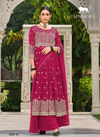Rani Colour Rumana By Senhora Faux Georgette Designer Salwar Kameez Catalog 3001 B