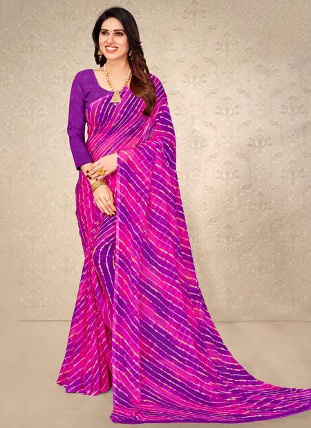 Rani Colour Star Chiffon Wholesale Printed Daily Wear Saree Catalog 15808 B