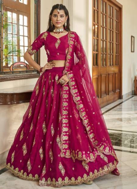 Rani Colour Virasat Function Wear Wholesale Designer Lehenga Choli 2404