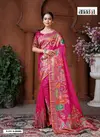 Rani Pink Colour Anaara By Tathastu Dola Silk Designer Saree Wholesale Shop In Surat S 194 A