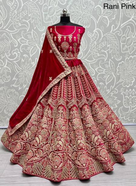 Anjani Art 2519 Colors Bridal Lehenga Choli Catalog