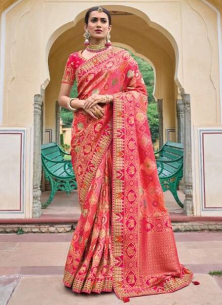 Red Anaara Festive Wear Wholesale Saree Collection 5510