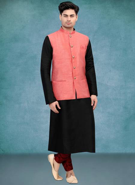 Gajari Colour Padma Creation Function Wear Jacket Catalog J 3