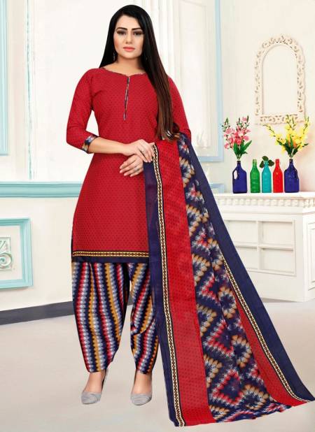 Red And Multi Colour Rajnandini Ethnic Wear Wholesale Designer Salwar Suit Catalog 4138
