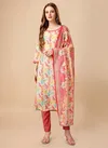 Red Colour BS Vol 8 Designer Salwar Suit Catalog 807