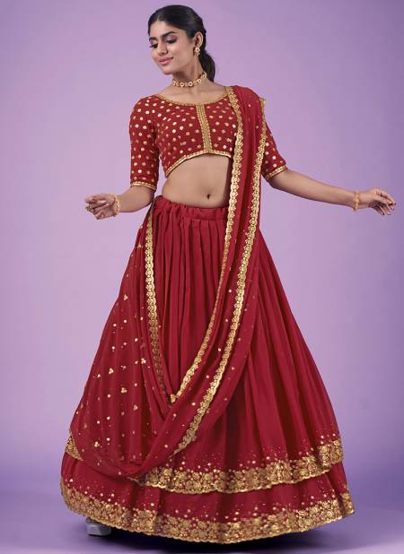 Red Colour Cindrella Vol 14 Wedding Wear Wholesale Designer Lehenga Choli 39002