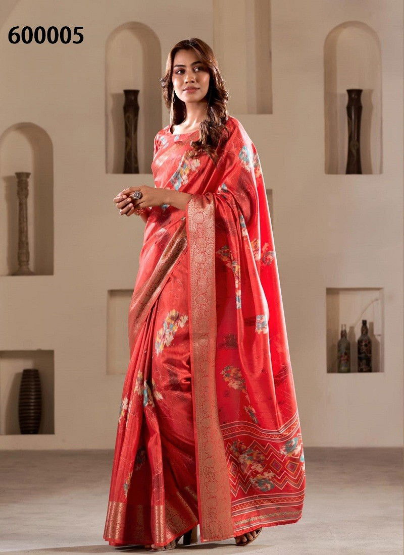 Red Colour Litchi By Rajpath Soft Dola Silk Saree Wholesalers In Delhi 600005