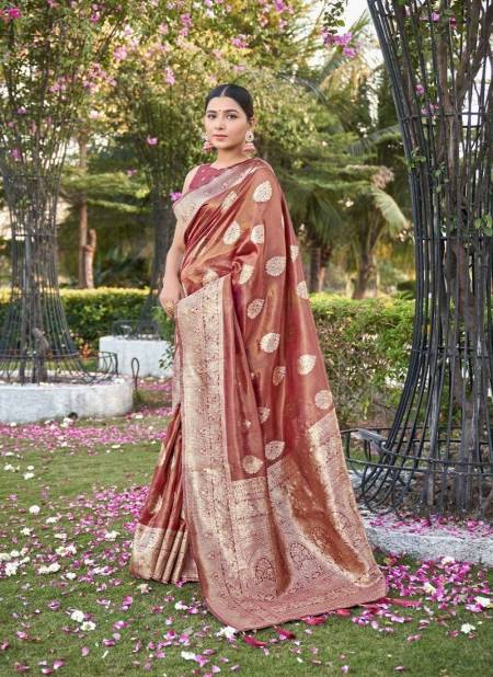Red Colour Maheen Silk By Monjolika Silk Wedding Saree Wholesale Price In Surat 6804