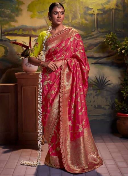 Rani Colour Parnika Wholesale Silk Saree Catalog 125