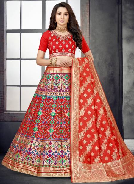 Red Colour Rama Fashion Wholesale Designer Lehenga Choli Catalog 11059