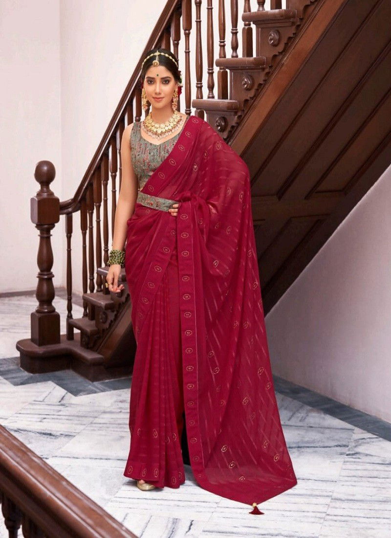 Savera By Right Women Georgette Saree Catalog