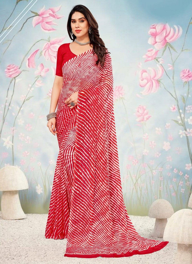 Star Chiffon Vol 123 By Ruhi Chiffon Saree Catalog