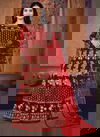 Red Colour Swagat 628 Colors Wedding Gown Catalog 628 D
