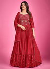 Red Colour Zoya Vol 1 Wedding Wear Wholesale Gown Catalog 41003