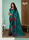 Blue Ruchi Sarees Blueberry Vol 13 Chiffon Daily Wear Saree 1304A