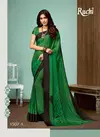 Green Ruchi Sarees Blueberry Vol 13 Chiffon Daily Wear Saree 1307A