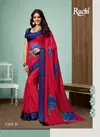 Rani Ruchi Sarees Blueberry Vol 13 Chiffon Regular Wear Saree 1310B