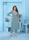 Goldy Vol 1 By Moksh Cotton With Embroidery Work Kurti With Bottom Catalog