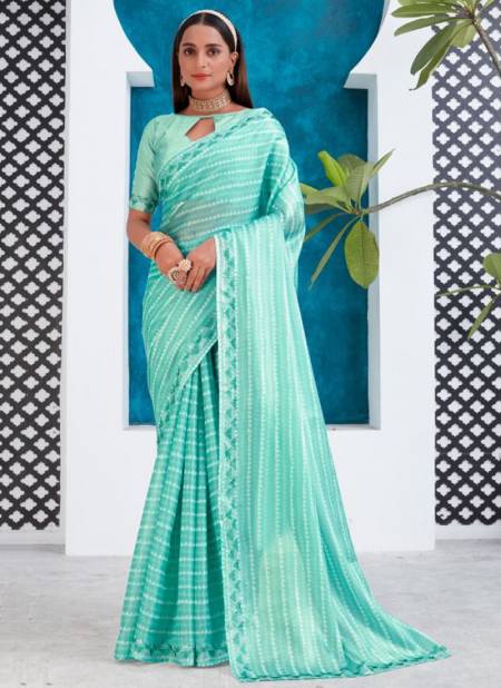 Sea Green Colour 480 Colours Wholesale Exclusive Designer Saree Catalog 480 A