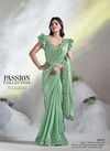Sea Green Colour Aura Mohmanthan Royal By Mahotsav Designer Saree Suppliers In India 24612